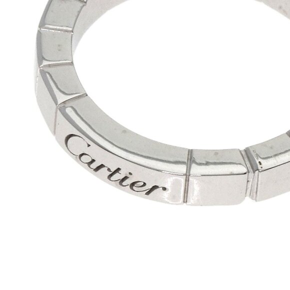 CARTIER 18k White Gold Diamond Lanier Ring - Picture 5 of 10